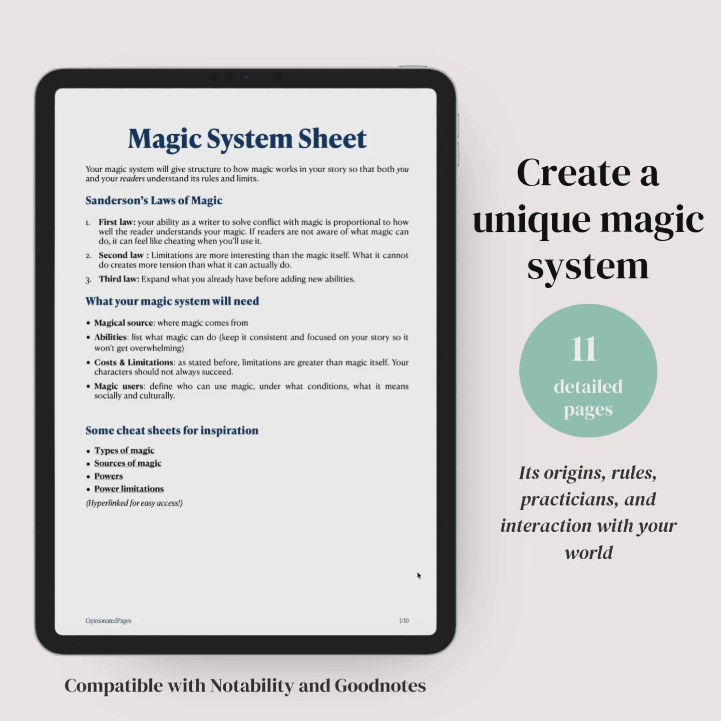 Magic System Builder