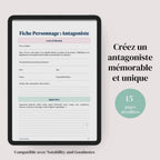 Fiche Personnage Antagoniste