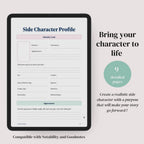 Side Character Profile Sheet