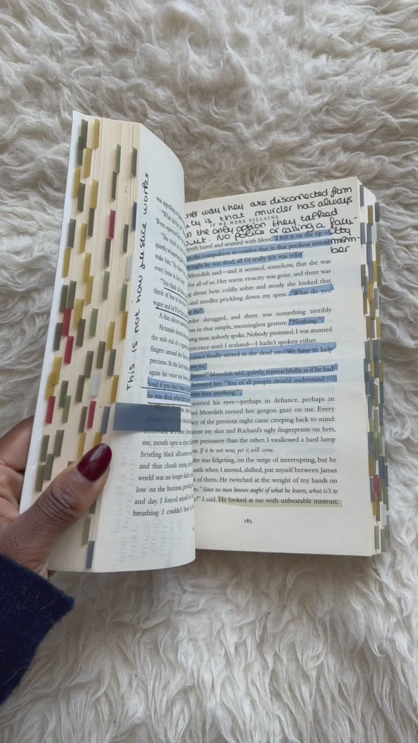 If We Were Villains Annotated Book