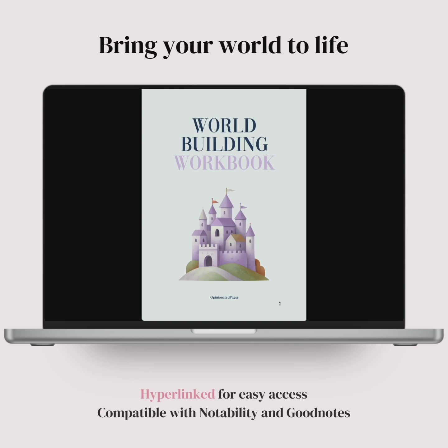 Character Sheet & Worldbuilding Workbook Bundle