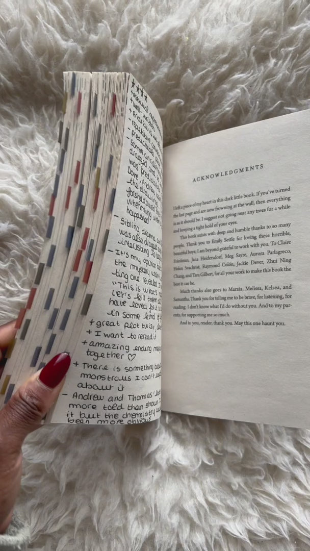 Don't Let The Forest In Annotated Book