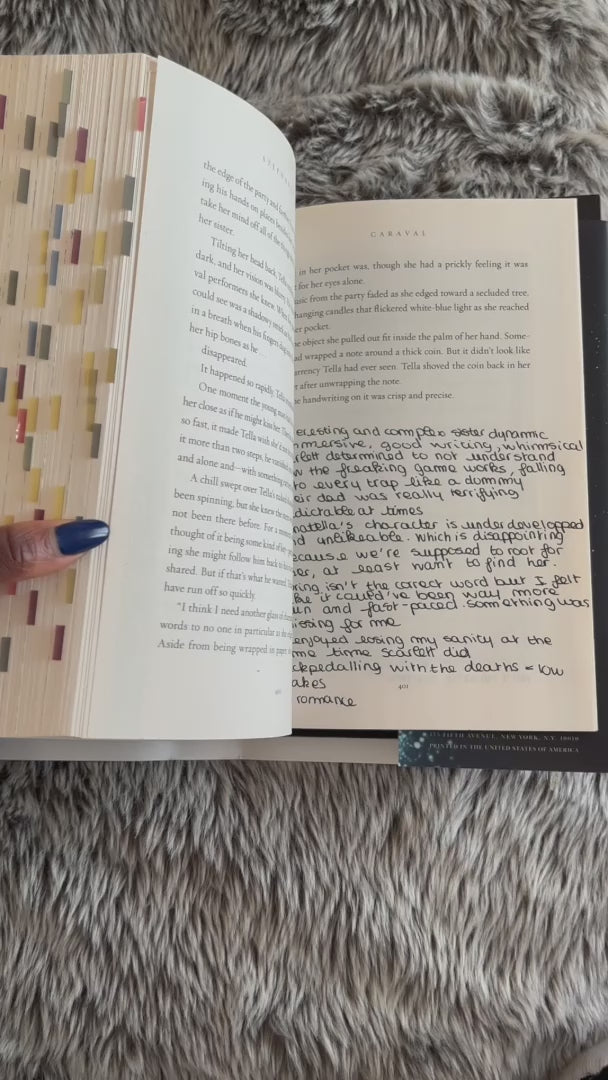 Caraval Series Annotated Books